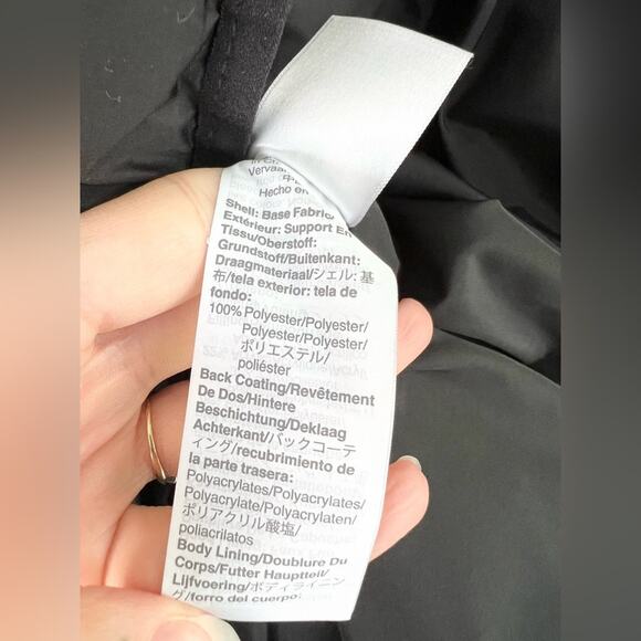 J crew Chateau Puffer Jacket black warm preppy ski winter coat water repellent S - Picture 8 of 15